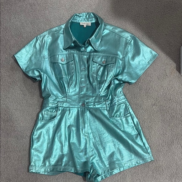 Pants - Metallic romper. Size large